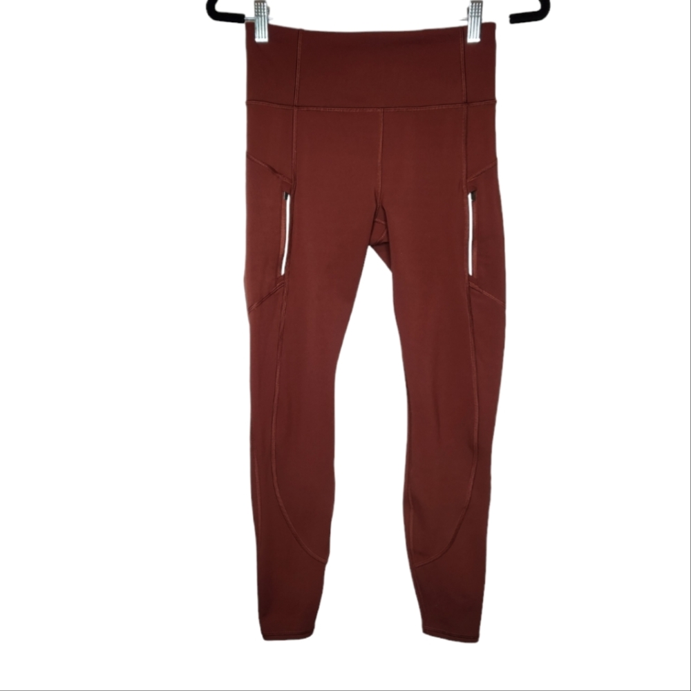 Athleta Rust Leggings